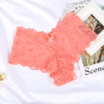 Dames Bloemen Kant Hipster Slips - beeld 4